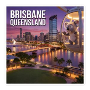 Brisbane City Sticker